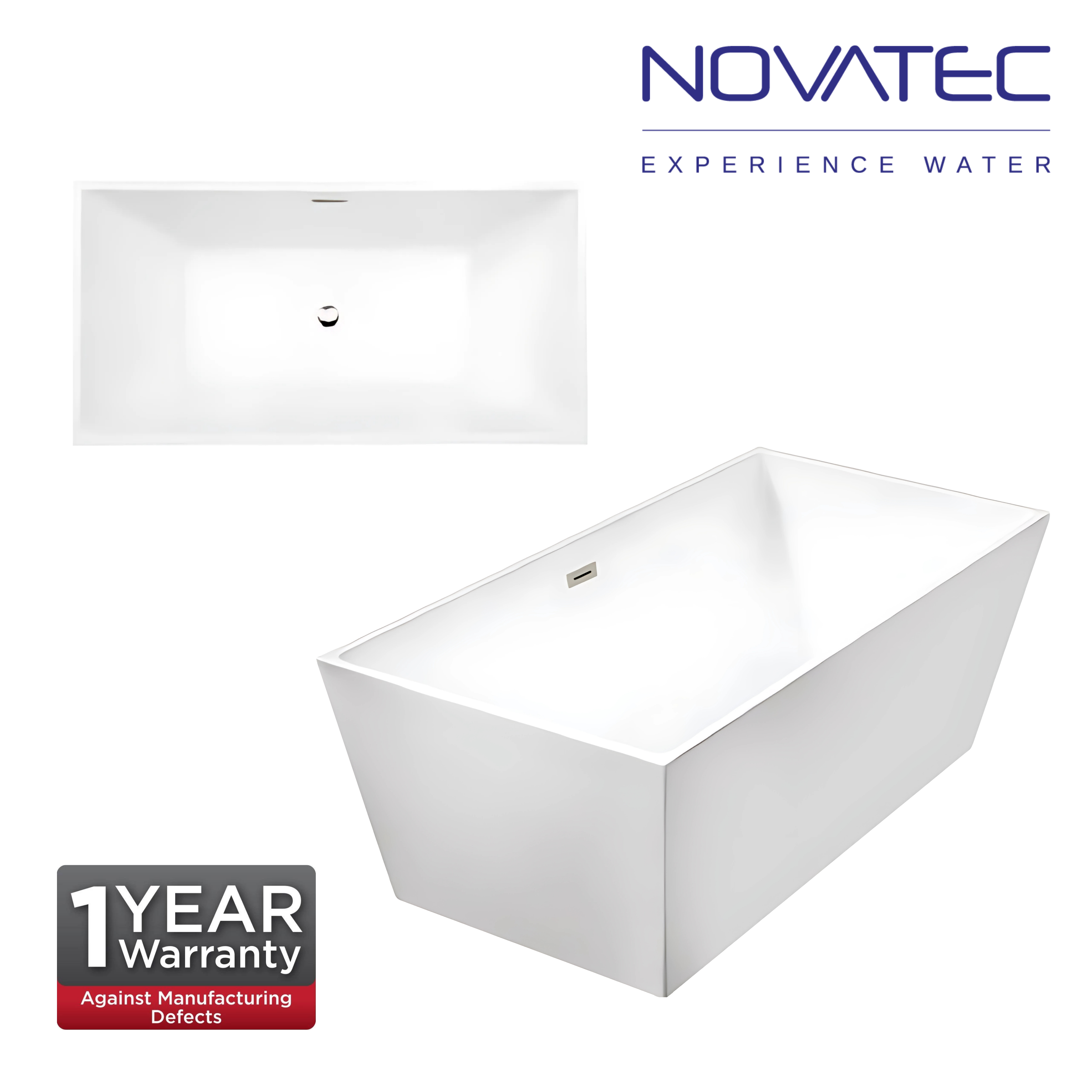 Novatec Catania Bath Tub (BT160016A)